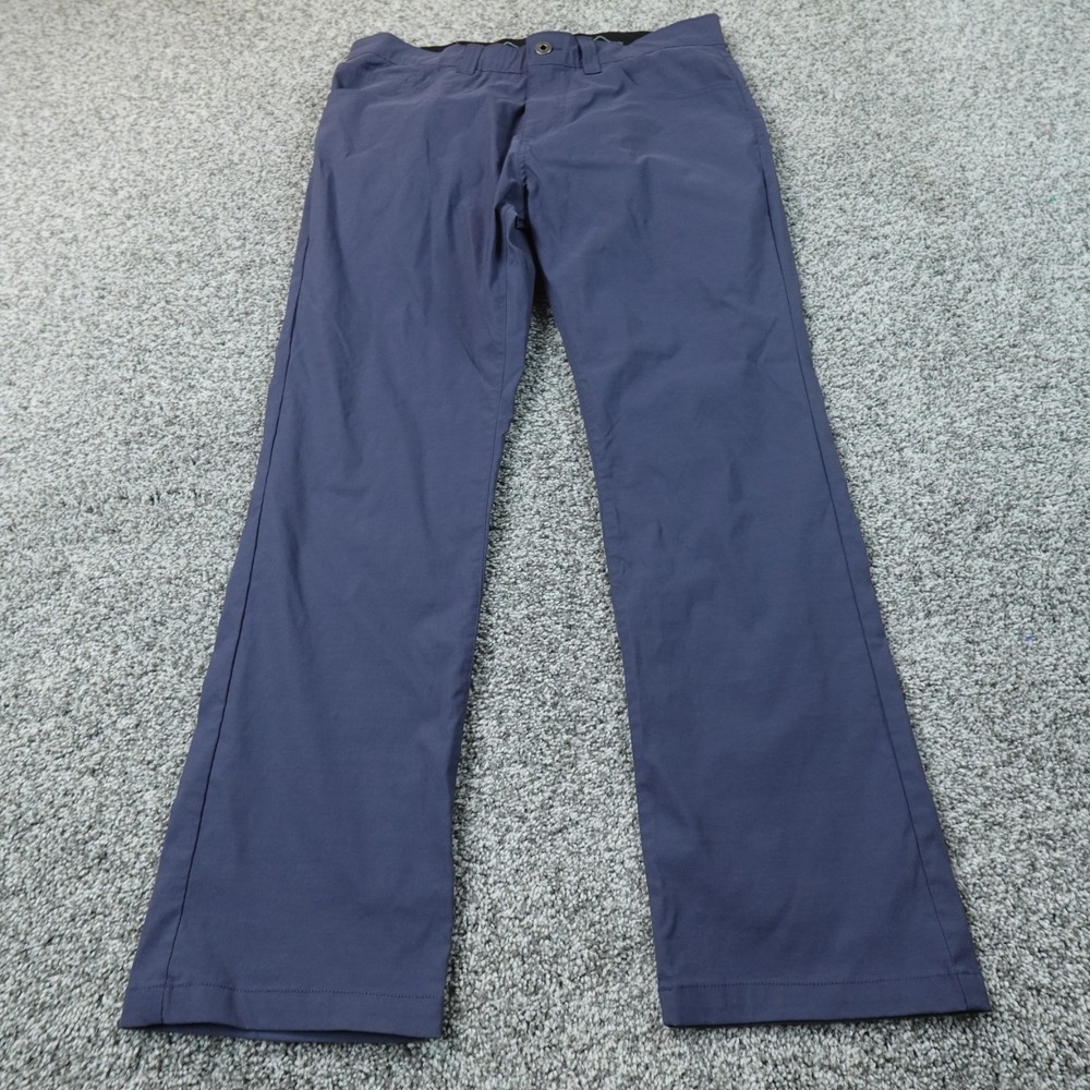 Eddie Bauer Pants Mens 34X30 Blue Tech Performance Hiking Outdoor Stretch Flex